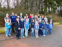 Unvergesslicher Ausflug der TC-Tenniskinder zum THW-Kiel Unvergesslicher Ausflug der TC-Tenniskinder zum THW-Kiel